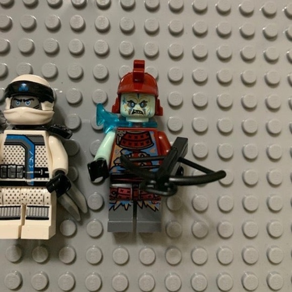 NINJAGO CUSTOM MINIFIGURES ZANE & BLIZZARD ARCHER - Picture 2 of 4